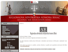 Tablet Screenshot of advkombihac.ba